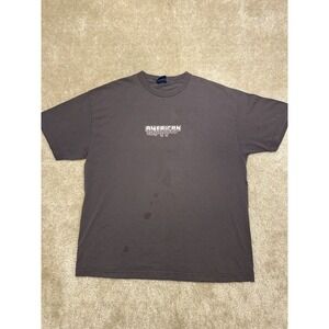 Vintage American Chopper Shirt Mens Extra Large Black Widow Motorcycle Tee 2000s